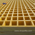 Ground resin grid plastic rain frp grating